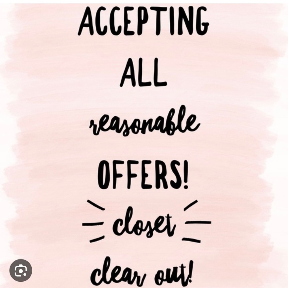 Clear my closet before I go on vacation hold!